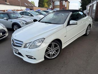 Mercedes E Class 2.1 E220 CDI BlueEfficiency Sport Edition 125 Cabriolet G-Tronic