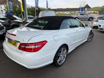 Mercedes-Benz E Class 2.1 E220 CDI BlueEfficiency Sport Edition 125 Cabriolet G-Tronic