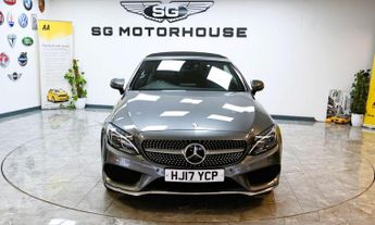 MERCEDES-BENZ C-CLASS 2.1 C220d AMG Line Cabriolet 2dr Diesel G-Tronic+ 4MATIC Euro 6 