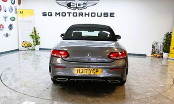 MERCEDES-BENZ C-CLASS 2.1 C220d AMG Line Cabriolet 2dr Diesel G-Tronic+ 4MATIC Euro 6 