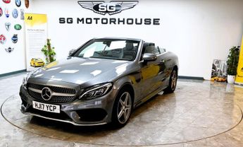MERCEDES-BENZ C-CLASS 2.1 C220d AMG Line Cabriolet 2dr Diesel G-Tronic+ 4MATIC Euro 6 