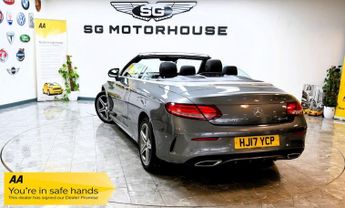 MERCEDES-BENZ C-CLASS 2.1 C220d AMG Line Cabriolet 2dr Diesel G-Tronic+ 4MATIC Euro 6 