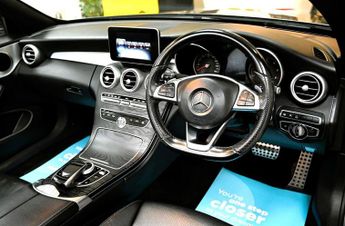 MERCEDES-BENZ C-CLASS 2.1 C220d AMG Line Cabriolet 2dr Diesel G-Tronic+ 4MATIC Euro 6 