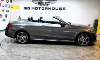MERCEDES-BENZ C-CLASS 2.1 C220d AMG Line Cabriolet 2dr Diesel G-Tronic+ 4MATIC Euro 6 