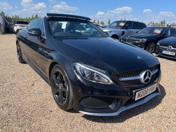 Mercedes-Benz C Class 2.1 C220d AMG Line Cabriolet G-Tronic+ Euro 6 (s/s) 2dr
