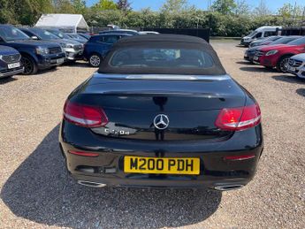 Mercedes-Benz C Class 2.1 C220d AMG Line Cabriolet G-Tronic+ Euro 6 (s/s) 2dr