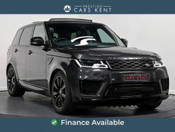 Land Rover Range Rover Sport 2.0 P400e 13.1kWh HSE Silver SUV 5dr Petrol Plug-in Hybrid Auto 