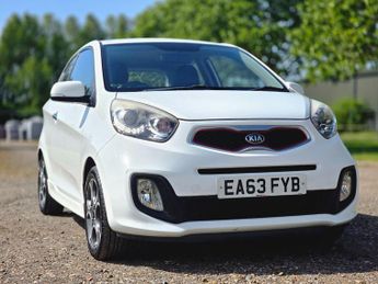 Kia Picanto 1.25 White Auto Euro 5 3dr