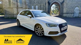 Audi A3 1.4 TFSI S line Euro 6 (s/s) 3dr (Nav)
