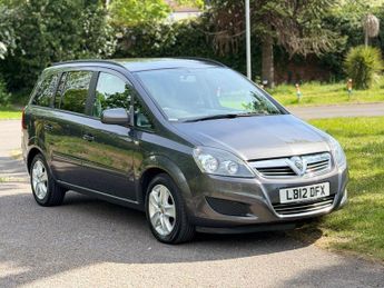 Vauxhall Zafira 1.6 16V Exclusiv Euro 5 5dr