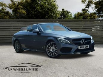 Mercedes C Class 2.0 C200 AMG Line Cabriolet G-Tronic+ Euro 6 (s/s) 2dr