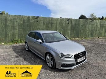 Audi A3 1.6 TDI S line Sportback S Tronic Euro 6 (s/s) 5dr (Nav)