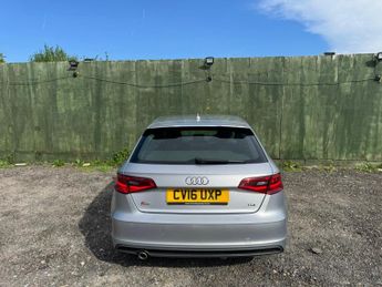 Audi A3 1.6 TDI S line Sportback S Tronic Euro 6 (s/s) 5dr (Nav)