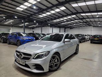 Mercedes C Class 1.5 C200 MHEV EQ Boost AMG Line (Premium) G-Tronic+ Euro 6 (s/s)