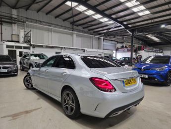 Mercedes-Benz C Class 1.5 C200 MHEV EQ Boost AMG Line (Premium) G-Tronic+ Euro 6 (s/s)