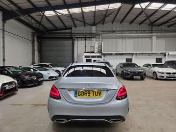 Mercedes-Benz C Class 1.5 C200 MHEV EQ Boost AMG Line (Premium) G-Tronic+ Euro 6 (s/s)