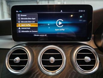 Mercedes-Benz C Class 1.5 C200 MHEV EQ Boost AMG Line (Premium) G-Tronic+ Euro 6 (s/s)