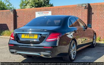 Mercedes-Benz E Class 2.0 E200 AMG Line Saloon 4dr Petrol G-Tronic+ Euro 6 (s/s) (184 