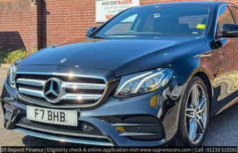Mercedes-Benz E Class 2.0 E200 AMG Line Saloon 4dr Petrol G-Tronic+ Euro 6 (s/s) (184 