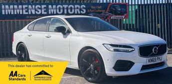 Volvo S90 2.0h T8 Twin Engine 10.4kWh R-Design Plus Saloon 4dr Petrol Plug