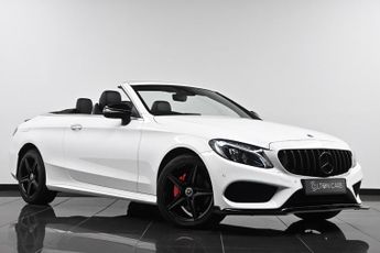 Mercedes C Class 2.1 C220d AMG Line Cabriolet G-Tronic+ 4MATIC Euro 6 (s/s) 2dr