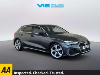 Audi A3 1.5 TFSI 35 S line Sportback 5dr Petrol Manual Euro 6 (s/s) (150