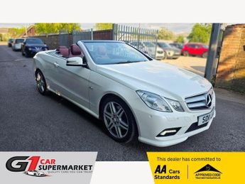Mercedes E Class 3.0 E350 CDI V6 BlueEfficiency Sport Cabriolet G-Tronic Euro 5 2