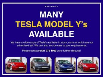Tesla Model Y (Dual Motor) Performance Auto 4WDE 5dr