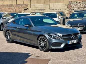 Mercedes-Benz C Class 2.1 C220d AMG Line (Premium Plus) G-Tronic+ Euro 6 (s/s) 2dr