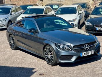 Mercedes-Benz C Class 2.1 C220d AMG Line (Premium Plus) G-Tronic+ Euro 6 (s/s) 2dr