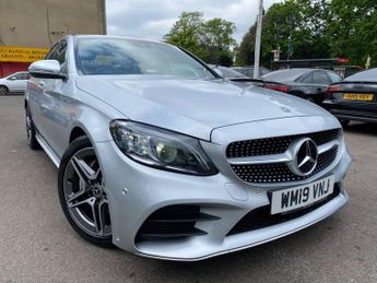 Mercedes C Class 1.5 C200 MHEV EQ Boost AMG Line (Premium) G-Tronic+ Euro 6 (s/s)