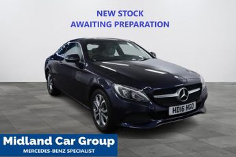 Mercedes C Class 2.0 C300 Sport (Premium) 7G-Tronic+ Euro 6 (s/s) 2dr