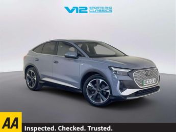 Audi Q4 e-tron 35 S line Sportback 5dr Electric Auto 55kWh (170 ps)