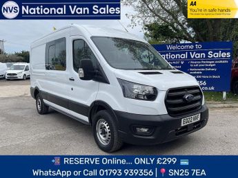 Ford Transit 2.0 350 EcoBlue Leader Crew Van Double Cab 6dr Diesel Manual RWD
