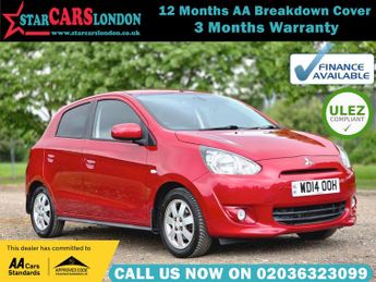 Mitsubishi Mirage 1.2 3 CVT Euro 5 (s/s) 5dr