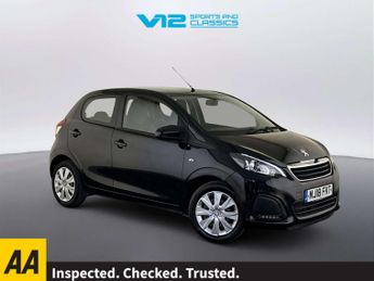 Peugeot 108 1.0 Active Hatchback 5dr Petrol Manual Euro 6 (68 ps)