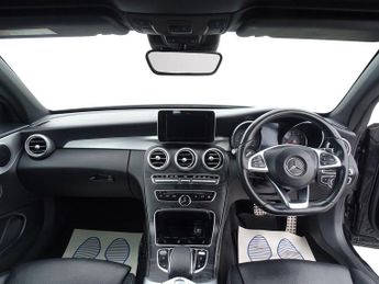 Mercedes-Benz C Class 2.0 C200 AMG Line Cabriolet G-Tronic+ Euro 6 (s/s) 2dr