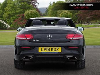 Mercedes-Benz C Class 2.0 C200 AMG Line Cabriolet G-Tronic+ Euro 6 (s/s) 2dr