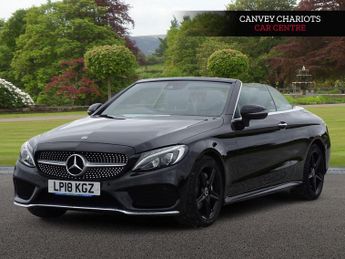 Mercedes-Benz C Class 2.0 C200 AMG Line Cabriolet G-Tronic+ Euro 6 (s/s) 2dr