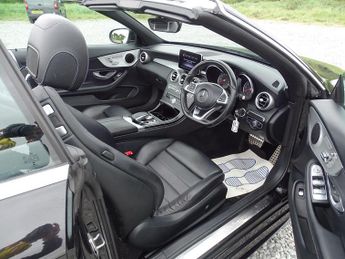 Mercedes-Benz C Class 2.0 C200 AMG Line Cabriolet G-Tronic+ Euro 6 (s/s) 2dr