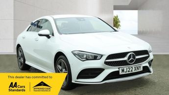 Mercedes CLA 1.3 CLA250e 15.6kWh AMG Line (Premium) Coupe 4dr Petrol Plug-in 