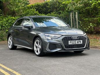 Audi A3 1.0 TFSI 30 S line Sportback S Tronic Euro 6 (s/s) 5dr