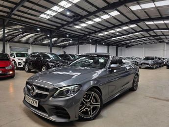 Mercedes C Class 2.0 C220d AMG Line (Premium) Cabriolet G-Tronic+ Euro 6 (s/s) 2d