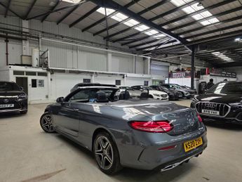 Mercedes-Benz C Class 2.0 C220d AMG Line (Premium) Cabriolet G-Tronic+ Euro 6 (s/s) 2d