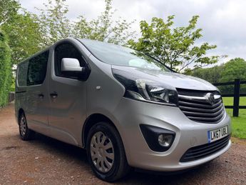 Vauxhall Vivaro 1.6 CDTi 2900 BiTurbo ecoTEC Sportive Crew Van L1 H1 Euro 6 (s/s