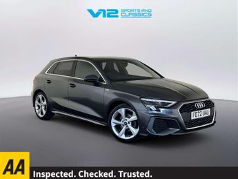 Audi A3 1.5 TFSI 35 S line Sportback 5dr Petrol Manual Euro 6 (s/s) (150