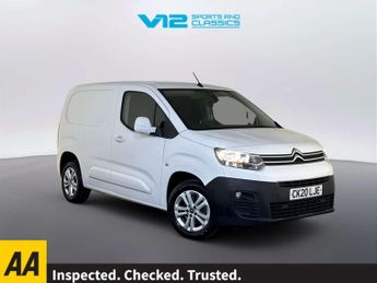 Citroen Berlingo 1.6 BlueHDi 1000 Driver M Panel Van 5dr Diesel Manual SWB Euro 6
