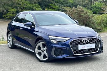Audi A3 1.5 TFSI 35 S line Sportback 5dr Petrol S Tronic Euro 6 (s/s) (1