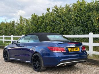 Mercedes-Benz E Class 2.1 E220d AMG Line Edition Cabriolet G-Tronic+ Euro 6 (s/s) 2dr