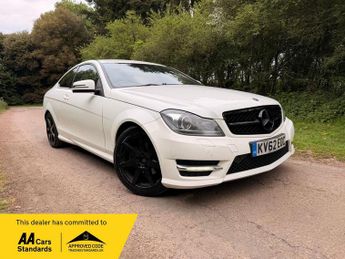 Mercedes C Class 2.1 C220 CDI BlueEfficiency AMG Sport G-Tronic+ Euro 5 (s/s) 2dr